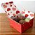 Caixa 4 Doces Quadrada - Amore - 12x12x12cm - 4 unidades - Regina - Rizzo - Imagem 1