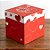 Caixa Cubo Para Presente - Amore - 11x11x11cm - 5 unidades - Regina - Rizzo - Imagem 1