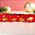 Fita Decorativa Aramada - Minnie e Mickey - Vermelho e Dourado - 10x457cm - 1 unidade - Cromus - Rizzo - Imagem 1