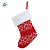 Enfeite Para Pendurar de Natal - Bota Do Papai Noel Vermelho e Branco - 13x23cm - 1 unidade - Cromus - Rizzo - Imagem 4
