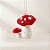 Enfeite Para Pendurar de Natal - Cogumelo Vermelho - 12cm - 1 unidade - Cromus - Rizzo - Imagem 1