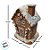 Enfeite De Natal em Resina - Casa Ginger - 14,5x8,5x10cm - 1 unidade - Cromus - Rizzo - Imagem 3