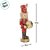 Soldado de Chumbo Urso de Resina - Vermelho e Dourado - 17x5x6cm - 1 unidade - Cromus - Rizzo - Imagem 3