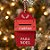 Enfeite para Pendurar de Natal - Correio Vermelho de Madeira - 11x7x4,8cm - 1 unidade - Cromus - Rizzo - Imagem 1