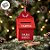 Enfeite para Pendurar de Natal - Correio Vermelho de Madeira - 11x7x4,8cm - 1 unidade - Cromus - Rizzo - Imagem 5