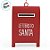 Enfeite para Pendurar de Natal - Caixa de Correio Vermelho - 9,5x6,5x3cm - 1 unidade - Cromus - Rizzo - Imagem 3