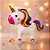 Balão Pet com Rodinha - Unicórnio - 1 unidade - Rizzo - Imagem 1