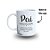 Caneca de Porcelana com Nome Personalizado - Pai Amor - 325ml  - 1 unidade - Rizzo - Imagem 1