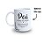 Caneca de Porcelana com Nome Personalizado - Pai Exemplo - 325ml  - 1 unidade - Rizzo - Imagem 1