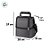 Bolsa Térmica Lancheira 7L - Preto - 28x37x21cm - 1 unidade - Rizzo - Imagem 5