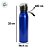 Garrafa Squeeze de Alumínio Com Alça - Azul - 680mL - 1 unidade - Rizzo - Imagem 4