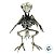 Enfeite Decorativo Halloween - Esqueleto Pássaro - 22x14x19,5cm - 1 unidade - Rizzo - Imagem 3
