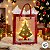 Sacola Transparente Fosca Com Alça De Fibra Vermelha - Pinheiro de Natal - 25x20x7cm - 1 unidade - Rizzo - Imagem 6