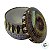 Lata De Metal Estampa De Mandala - Roxo, Verde e Preto - 7x7x4cm - 130ml - 1 unidade - Rizzo - Imagem 4