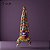 Enfeite Decorativo De Halloween Com Som, Luz e Movimento - Palhaço Donald - 1m - 1 unidade - Cromus - Rizzo - Imagem 1