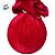 Bola de Natal Grande - Veludo Vermelho - 18cm - 1 unidade - Rizzo - Imagem 3