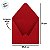 Caixa Envelope para Presente - Vermelho Fosco - 31x21,5x10cm - 1 unidade - Rizzo - Imagem 4