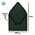 Caixa Envelope para Presente - Verde Fosco - 31x21,5x10cm - 1 unidade - Rizzo - Imagem 4
