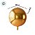 Balão de Festa Metalizado 10" 28cm - Orbz Dourado - 20 unidades - Rizzo - Imagem 4