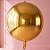 Balão de Festa Metalizado 50" 127cm - Orbz Dourado - 10 unidades - Rizzo - Imagem 1