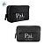 Necessaire Masculina Personalizado Pai Herói - Preto - 23x15x7cm - 1 unidade - Rizzo - Imagem 3