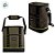 Bolsa Térmica com Alça 12L Personalizado Pai Herói - Verde e Preto - 26x15x33cm - 1 unidade - Rizzo - Imagem 3