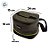Bolsa Térmica com Alça 4L Personalizado Pai Herói - Verde e Preto - 24x15x16cm - 1 unidade - Rizzo - Imagem 4