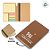 Mini Caderno Capa Mole com Sticky Notes Personalizado Melhor Pai - Marrom - 14,3x10cm- 1 unidade - Rizzo - Imagem 3
