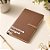 Mini Caderno Capa Mole com Sticky Notes Personalizado Pai Amigo- Marrom - 14,3x10cm  - 1 unidade - Rizzo - Imagem 2