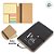 Mini Caderno Capa Mole com Sticky Notes Personalizado Pai Héroi - Preto - 14,3x10cm - 1 unidade - Rizzo - Imagem 3
