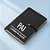 Mini Caderno Capa Mole com Sticky Notes Personalizado Melhor Pai- Preto - 14,3x10cm - 1 unidade - Rizzo - Imagem 1