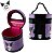 Necessaire Redonda Com Espelho Kuromi - Hello Kitty - 18x20cm - 1 unidade - Rizzo - Imagem 6