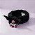 Faixa De Cabelo Kuromi - Hello Kitty - 19,5x6cm - 1 unidade - Rizzo - Imagem 1