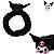 Faixa De Cabelo Kuromi - Hello Kitty - 19,5x6cm - 1 unidade - Rizzo - Imagem 4