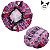 Touca Para Banho Kuromi - Hello Kitty - 25,5cm - 1 unidade - Rizzo - Imagem 5