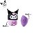 Kit Esponja Gota com Suporte de Esponja Kuromi - Hello Kitty - 1 unidade - Rizzo - Imagem 6