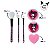 Kit de Pincéis, Esponja e Eyepads Kuromi - Hello Kitty - 1 unidade - Rizzo - Imagem 6