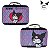 Bolsa Para Maquiagem Com Espelho  Kuromi - Hello Kitty - 25x18,5x11,5cm - 1 unidade - Rizzo - Imagem 5