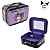 Bolsa Para Maquiagem Com Espelho  Kuromi - Hello Kitty - 25x18,5x11,5cm - 1 unidade - Rizzo - Imagem 6