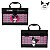 Maleta de Maquiagem com Espelho  Kuromi - Hello Kitty - 23x15cm - 1 unidade - Rizzo - Imagem 5