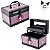 Maleta de Maquiagem com Espelho  Kuromi - Hello Kitty - 23x15cm - 1 unidade - Rizzo - Imagem 6