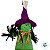 Enfeite Decorativo De Halloween - Vassoura De Bruxa Verde - 60x25cm - 1 unidade - Rizzo - Imagem 4