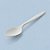 Colher Master - Branco - 15cm - 50 unidades - Plastilânia - Rizzo - Imagem 1