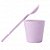 Kit Gourmet com Colher Piccolo - Lilás Candy - 25ml - 10 unidades - Plastilânia - Rizzo - Imagem 2