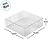 Caixa Transparente de PVC Quadrada - K30 - 12,2x12,2x3,5cm - 20 unidades - Assk - Rizzo - Imagem 3