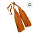 Tassel Decorativo Artesanal com Miçangas - Marrom - 28cm - 1 unidade - Cromus - Rizzo - Imagem 3