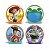 Decoraçao de Mesa em EVA - Toy Story 5 - 4 unidades - Disney Original - Rizzo - Imagem 2