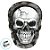Bandeja Decorativa de Halloween - Crânio Preto - 18x25x2cm - 1 unidade - Cromus - Rizzo - Imagem 2