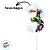 Vela Pick - Vingadores Nº3 - 13cm - 1 unidade - Disney Original - Rizzo - Imagem 3