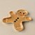 Petisqueira Decorativa de Natal de Cerâmica - Biscoito Gingerbread - 18x20x2cm - 1 unidade - Rizzo - Imagem 1